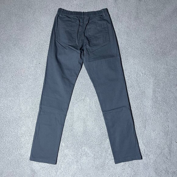 Pact Stretch Twill 5-Pocket Pant Gray Organic Cotton Preppy Men's Size M - Picture 3 of 6